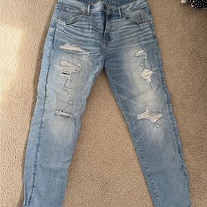 American Eagle Light Blue Denim Jeans